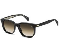 Occhiali da Sole David Beckham DB 7133/S BLACK/ BROWN SHADED 52/20/150 uomo