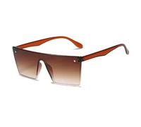 Occhiali da sole di grandi dimensioni Square Donne Grande Immagine Colorata Sun Occhiali Lady Classics Vintage Rettangle Ev400, A3, Talla Única