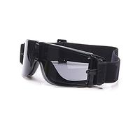 Occhiali da sole di sicurezza dell'esercito balistico X800 Kit da 3 lenti Occhiali da sole militari Anti-UV Combat War Game Occhi con custodia (nero)