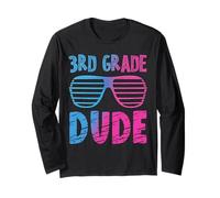 Occhiali da Sole di Terza elementare Dude First Day Back to School Maglia a Manica