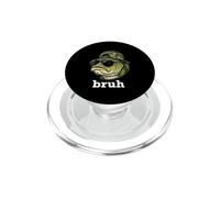 Occhiali da sole divertenti a forma di trotta largemouth Bass Pescatore Umorismo Bruh PopSockets PopGrip per MagSafe