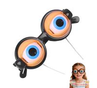 Occhiali da Sole Divertenti Occhiali da Scherzo con Occhi che Battono le | Occhiali da Sole con Occhi Tremolanti per Scherzi Per Feste Compleanno Costume Foto Booth Palcoscenico Cosplay R