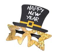 Occhiali da sole divertenti per Capodanno 2026, decorazione divertente per feste, occhiali da sole per cabina fotografica