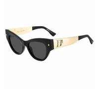 DSQUARED2 D2 0062/S Occhiali, Black, 49 da donna, nero