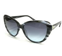 Occhiali da sole donna grandi firmati cat eye oversize lenti sfumate arancioni