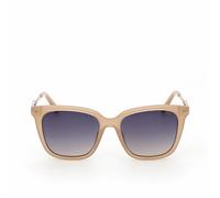 Guess Donna GU7886 57B Occhiali da sole Iniettato Beige Grigio Squadrata Normale Sfumato