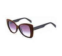 Italia Independent Brown Acetate Sunglasses
