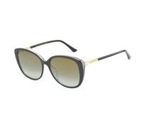 Occhiali da Sole Jimmy Choo ALY/F/S AE2 BLACK GOLD GLITTER 57/17/145 Donna