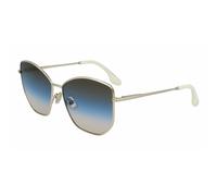 Occhiali da Sole Victoria Beckham VB225S 734 GOLD/BROWN BLUE SAND 59 Donna