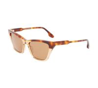 Victoria Beckham Brown Acetate Sunglasses