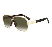Occhiali da Sole Dsquared2 D2 0028/S GOLD HAVANA/GREEN SHADED 63/12/140 uomo