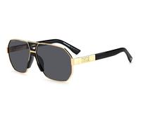 Occhiali da Sole DSQUARED2 D2 0028/S RHL GOLD BLACK 2 63/12/140 Uomo