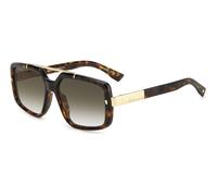 Occhiali da Sole DSQUARED2 D2 0120/S 086 HAVANA 57/17/140 Uomo