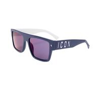Occhiali da Sole Dsquared2 ICON 0003/S BLUE WHITE 56/18/145 Uomo