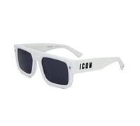 Dsquared2 Icon0008svk6 Sunglasses Bianco Grey/CAT3 Uomo