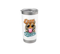 Occhiali da sole Easy Tiger Vintage Bubble Gum Tiger Retro Bicchiere termico in acciaio inox doppia parete