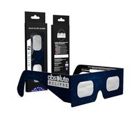 Occhiali da sole Eclipse certificati ISO 12312-2 CE | Occhiali Eclipse per una visione sicura del sole | Produttore europeo | Eclipse 2026 | Confezione da 2