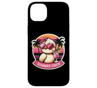 Occhiali da sole estivi con pulcino tropicale vacanza spiaggia carino Custodia per iPhone 14 Plus