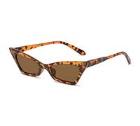 Occhiali da sole femminili triangolari alla moda occhio di gatto Street Shot Candy-colorati party divertenti occhiali (colore: G, taglia: M), B, Taglia unica