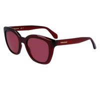 Occhiali da Sole Ferragamo SF2000S 616 TRANSPARENT RED 52/21/145 Donna