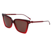 Occhiali da Sole FERRAGAMO SF2036S 615 GRADIENT Clear RED 56/16/140 Donna