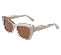 Occhiali da Sole Ferragamo SF2065S Clear beige/beige 54/16/145 Donna
