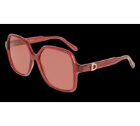 Occhiali da Sole FERRAGAMO SF2069SE 616 Clear RED 57/15/140 Donna
