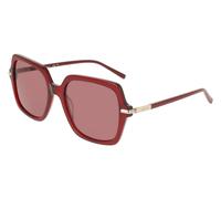 Occhiali da Sole Ferragamo SF2076S Clear red 57/19/145 Donna