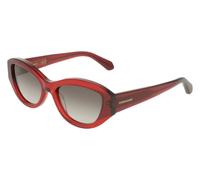 Occhiali da Sole Ferragamo SF2104S Clear red/Clear wi 55/18/145 Donna