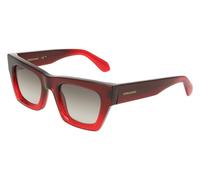 Occhiali da Sole Ferragamo SF2105S Clear red gradient 50/23/145 Donna
