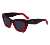 Occhiali da Sole Ferragamo SF929SN Clear red gradient 55/17/145 Donna