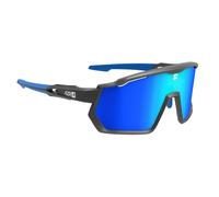 Azr kromic pro race rx noire mate bleu photochromique cat 0 a 3