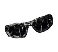 Occhiali da sole gotici - Occhiali da sole decorativi colla colla | Halloween Sungllass | Linea solare di colla a goccia a mano | Occhiali di freschi per feste di Halloween, Nero , Se référer au