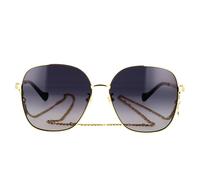 Occhiali da Sole Gucci GG1089SA 001 con Catena - 61/15/145