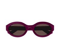 Gucci Donna Gucci GG1579S 004 Occhiali da sole Iniettato Marrone Geometrica