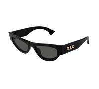 Gucci Donna GG1834S 001 Occhiali da sole Acetato Nero Grigio Cat Eye