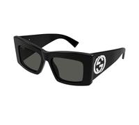 Gucci Donna GG1842S 001 Occhiali da sole Acetato Nero Grigio Farfalla