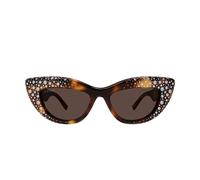 Gucci Gg2031s Occhiali Da Sole Donna Avana Cat-eye Marrone 50mm