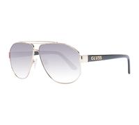 Occhiali Da Sole Guess GF6145 32B 61Mm - Oro/Nero/Grigio Gradiente Pilota