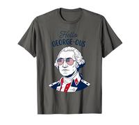 Occhiali da Sole Hello Gee Washington Flag Maglietta