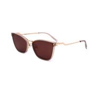 Occhiali da Sole Hickmann HI9116 T01 Clear LIGHT BROWN 59/18/140 Donna