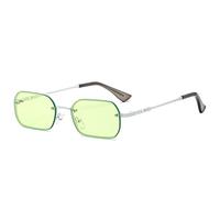 Occhiali da sole hip-hop alla moda da uomo e da donna con montatura piccola 2025 occhiali da sole per esterni spiaggia guida vacanza parasole (colore: C, taglia: M)