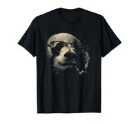 Occhiali da Sole Hipster Scimmia Tubo Stile retrò Primate Art Maglietta