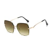 Occhiali da sole in metallo alla moda per uomo e donna occhiali da sole per vacanze al mare all'ombra (colore: F, taglia: M) 2026