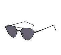 Occhiali da sole in metallo per uomo e donna, montatura piccola, montatura piccola, occhiali da sole per vacanze in spiaggia e guida (colore: E, taglia: M), D, Taglia unica