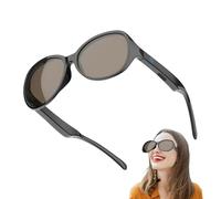 Occhiali da Sole Intelligenti per Uomini - Occhiali da Sole Sportivi Protezione UV - Gas all'aperto, Sport senza fili che parlano Occhiali per musica, Chiama Energy Your Adventures Comfort