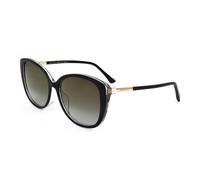 Occhiali da Sole Jimmy Choo ALY/F/S AE2 BLACK GOLD GLITTER 57/17/145 Donna