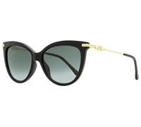 Occhiali Da Sole Jimmy Choo Cat Eye Tinsley /G Neri/Oro 56mm