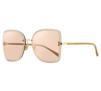 Occhiali Da Sole Jimmy Choo Square Leti FIB2S Nude/Oro 62mm