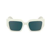 Karl Lagerfeld Donna Karl Lagerfeld KL6166S 105 Occhiali da sole Bio-iniettato Bianco Squadrata Normale